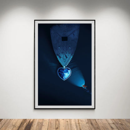 Flex Designs Poster Titanic Minimalist 5 x 7" Home Goods - Movie 1997 Movie Poster