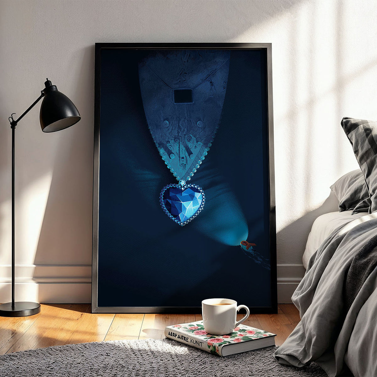 Flex Designs Poster Titanic Minimalist 11 x 17" Home Goods - Movie 1997 Movie Poster