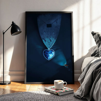 Flex Designs Poster Titanic Minimalist 11 x 17" Home Goods - Movie 1997 Movie Poster