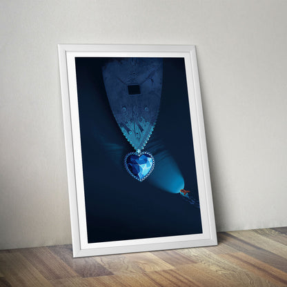 Flex Designs Poster Titanic Minimalist 5 x 7" Home Goods - Movie 1997 Movie Poster
