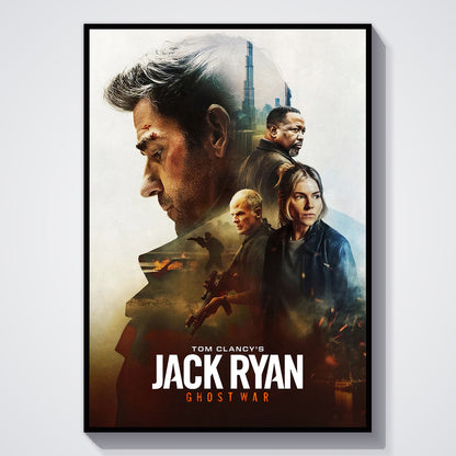 Flex Designs Poster Tom Clancys Jack Ryan Ghost War 11 x 17" Home Goods - Movie 2026 Movie Poster