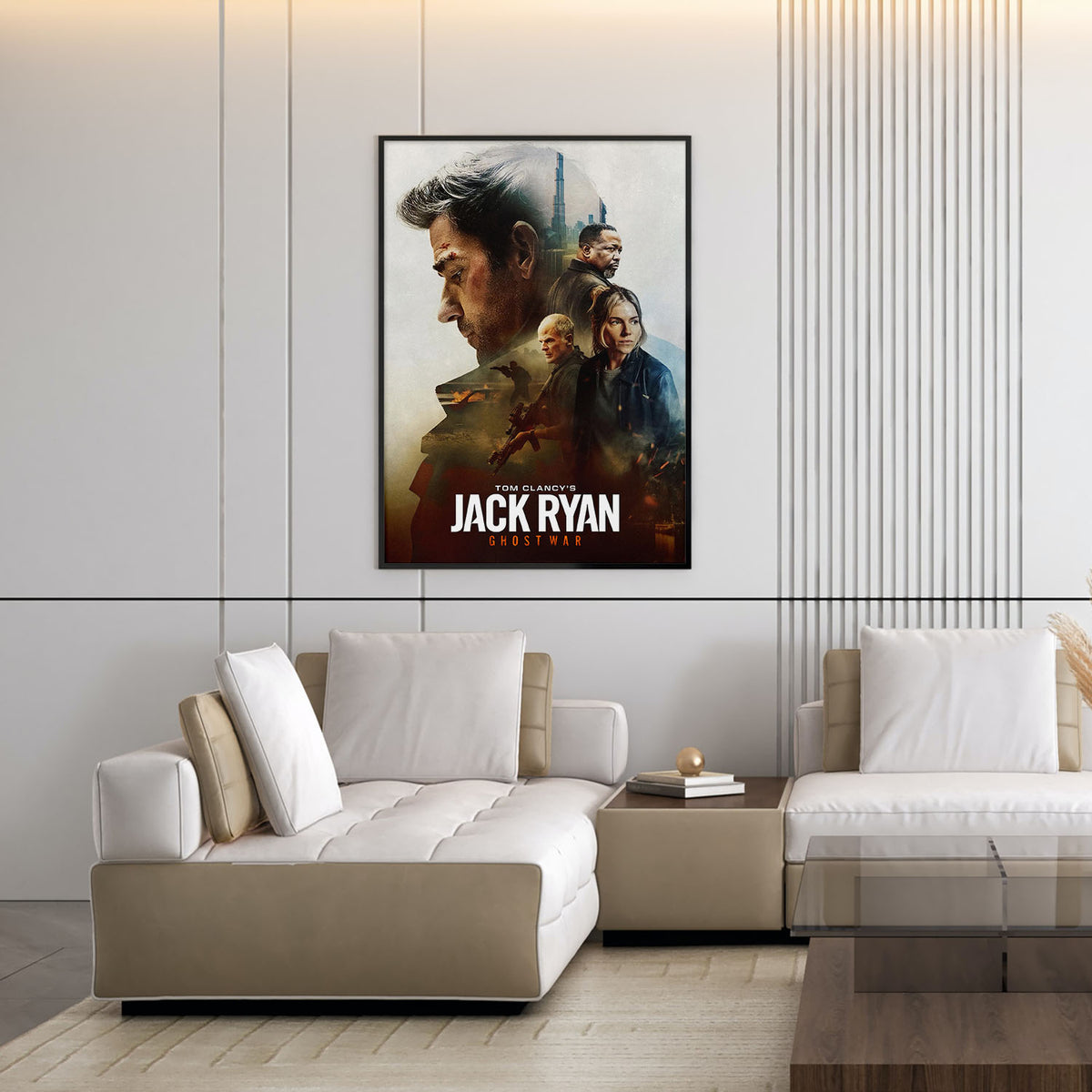Flex Designs Poster Tom Clancys Jack Ryan Ghost War 11 x 17" Home Goods - Movie 2026 Movie Poster