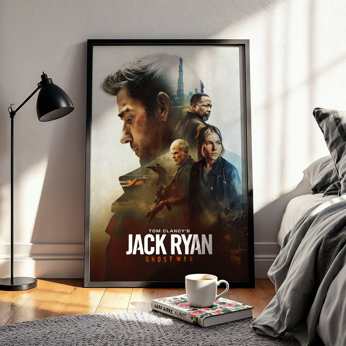 Flex Designs Poster Tom Clancys Jack Ryan Ghost War 11 x 17" Home Goods - Movie 2026 Movie Poster