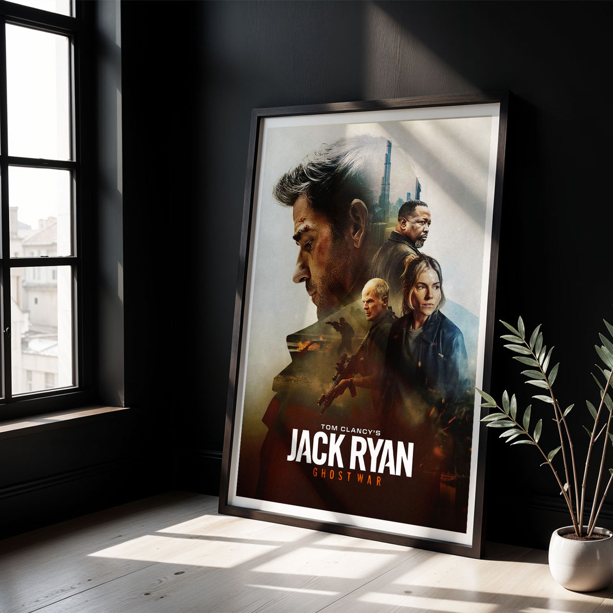 Flex Designs Poster Tom Clancys Jack Ryan Ghost War 5 x 7" Home Goods - Movie 2026 Movie Poster