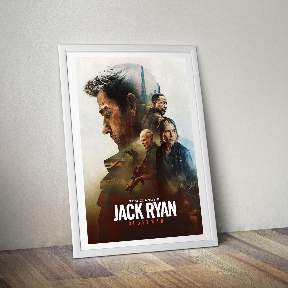 Flex Designs Poster Tom Clancys Jack Ryan Ghost War 5 x 7" Home Goods - Movie 2026 Movie Poster