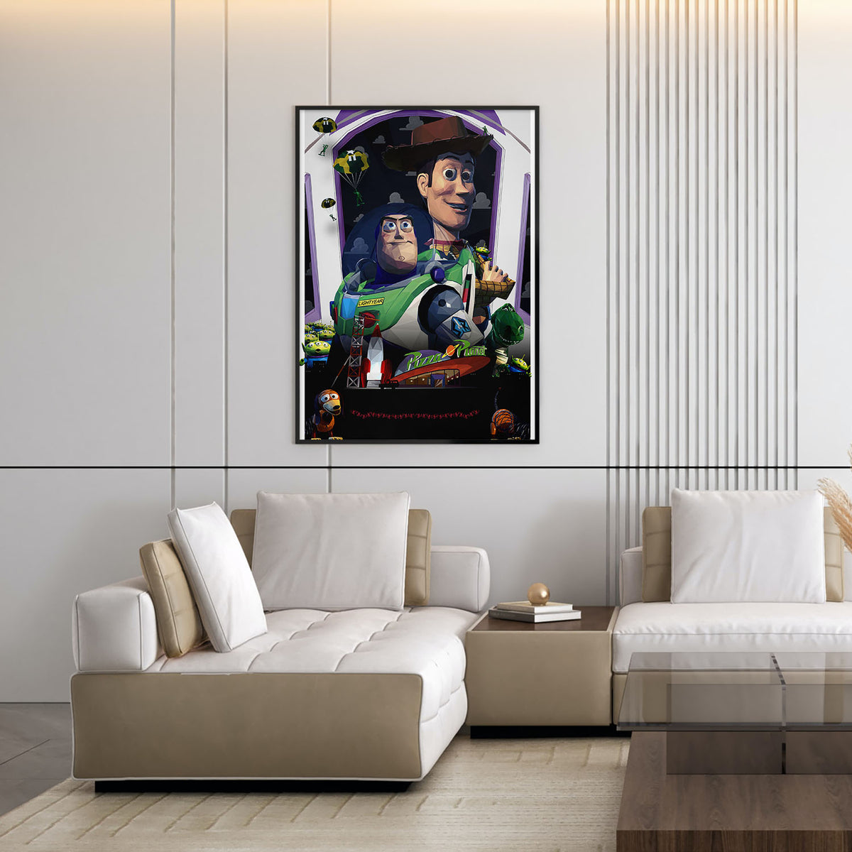 Flex Designs Poster Toy Story Sketch 11 x 17" Home Goods - Movie 1995 Movie Poster