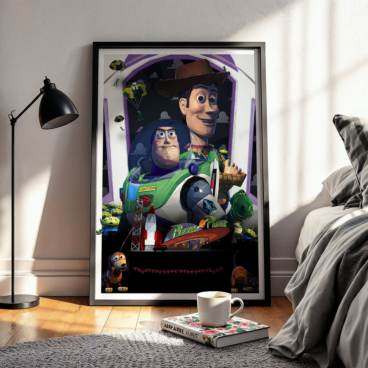 Flex Designs Poster Toy Story Sketch 11 x 17" Home Goods - Movie 1995 Movie Poster