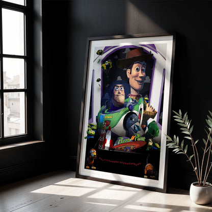 Flex Designs Poster Toy Story Sketch 5 x 7" Home Goods - Movie 1995 Movie Poster