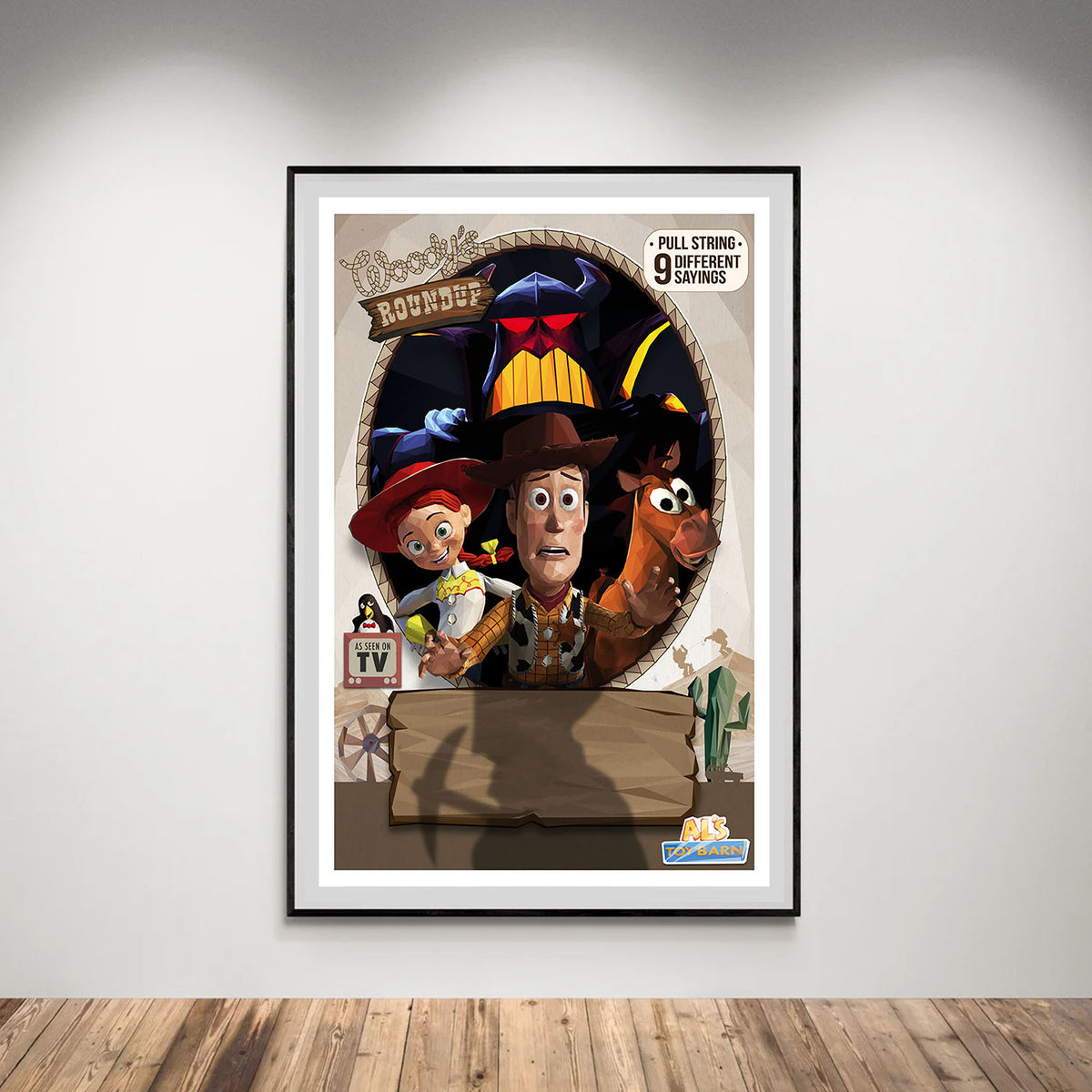 Flex Designs Poster Toy Story 2 Sketch 5 x 7" Home Goods - Movie 1999 Movie Poster