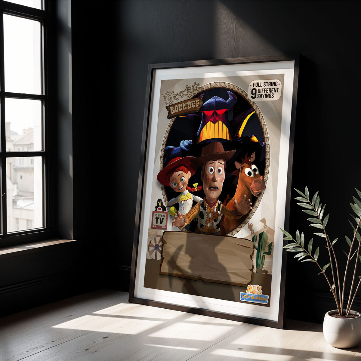 Flex Designs Poster Toy Story 2 Sketch 5 x 7" Home Goods - Movie 1999 Movie Poster