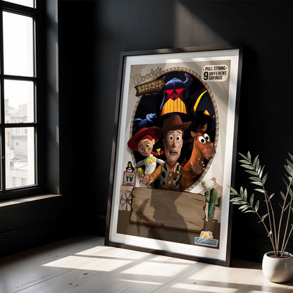 Flex Designs Poster Toy Story 2 Sketch 5 x 7" Home Goods - Movie 1999 Movie Poster