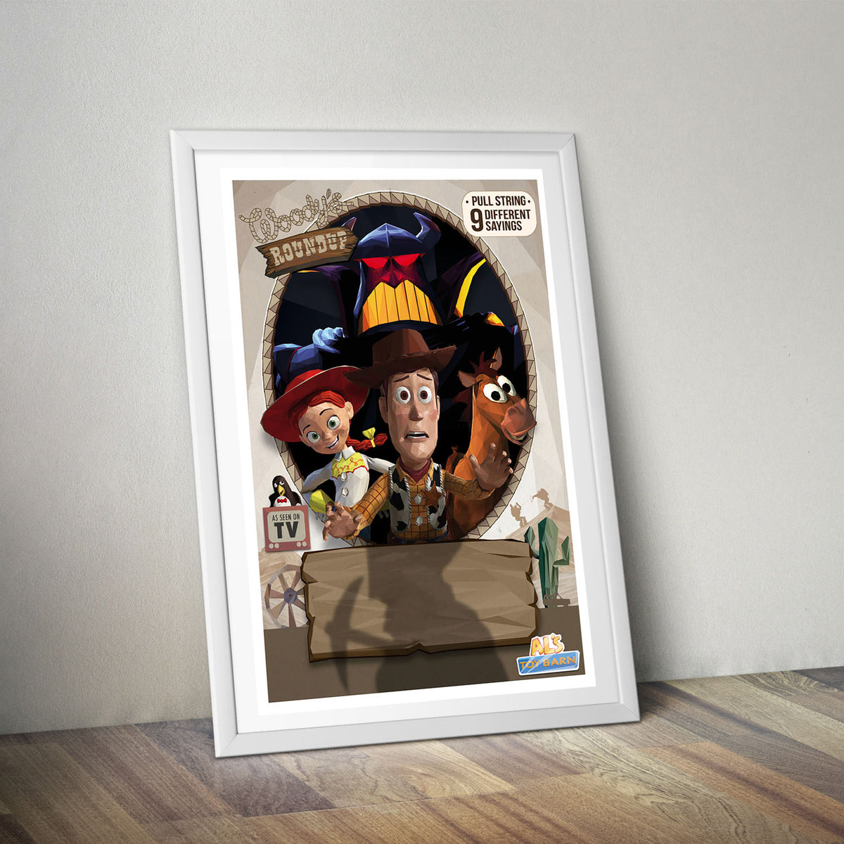 Flex Designs Poster Toy Story 2 Sketch 5 x 7" Home Goods - Movie 1999 Movie Poster