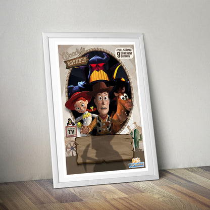 Flex Designs Poster Toy Story 2 Sketch 5 x 7" Home Goods - Movie 1999 Movie Poster