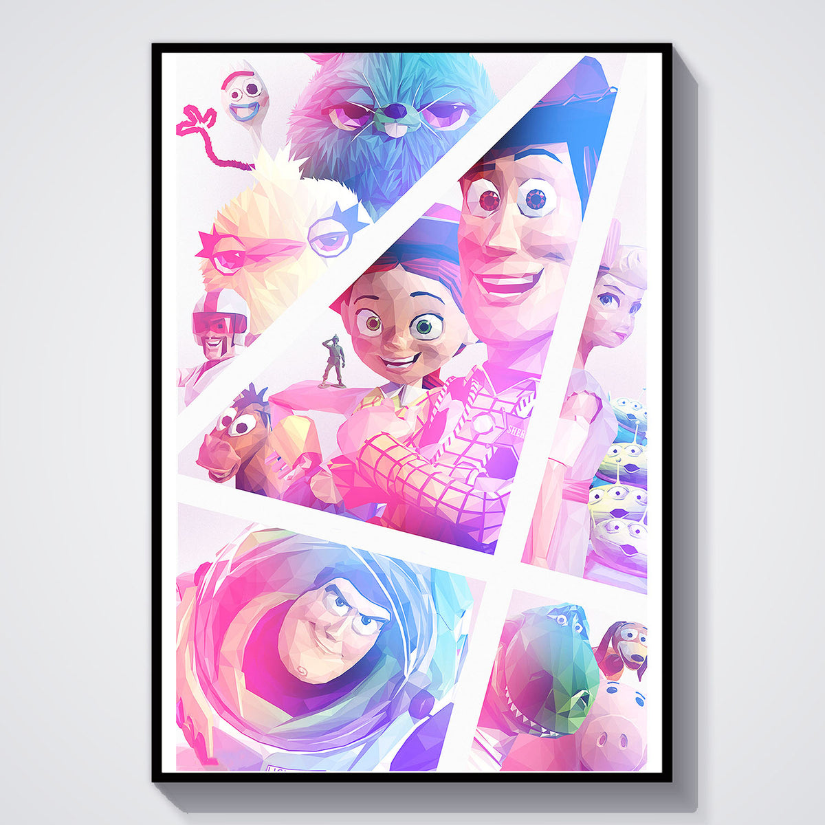 Flex Designs Poster Toy Story 4 Sketch 11 x 17" Home Goods - Movie 2019 Movie Poster
