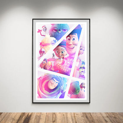Flex Designs Poster Toy Story 4 Sketch 5 x 7" Home Goods - Movie 2019 Movie Poster
