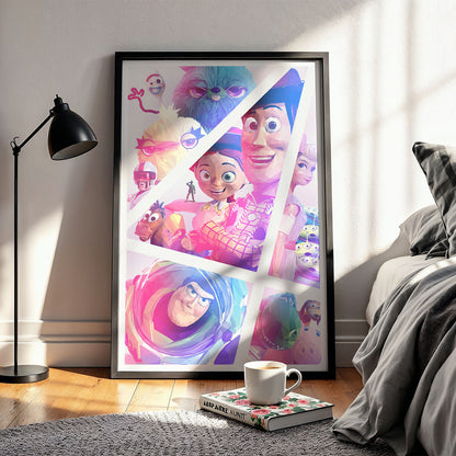 Flex Designs Poster Toy Story 4 Sketch 11 x 17" Home Goods - Movie 2019 Movie Poster