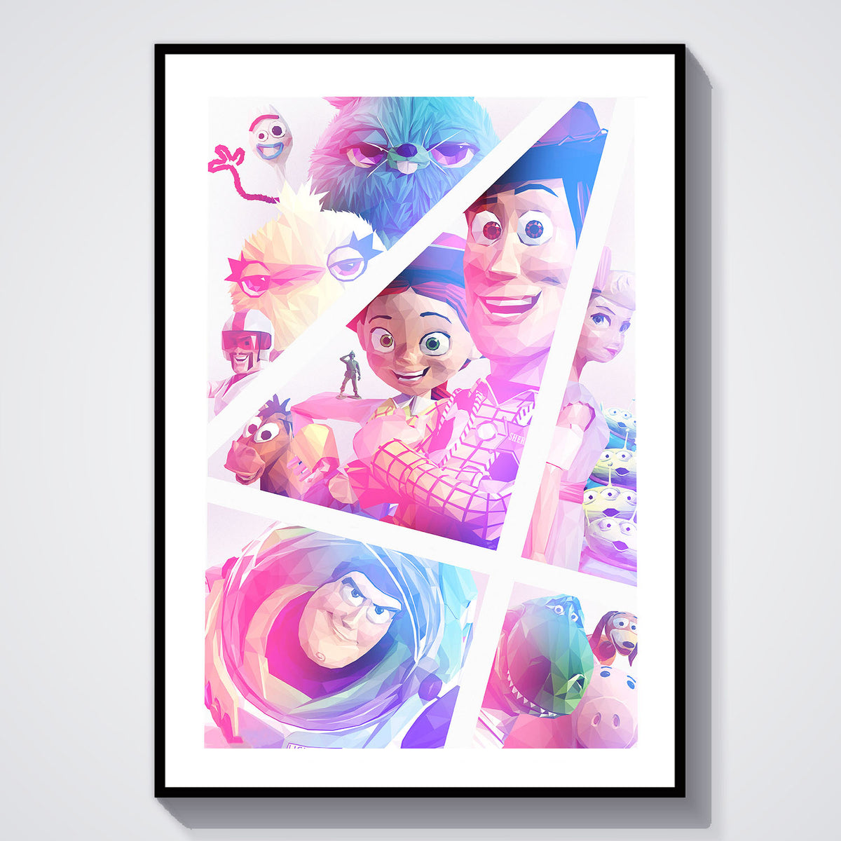 Flex Designs Poster Toy Story 4 Sketch 5 x 7" Home Goods - Movie 2019 Movie Poster