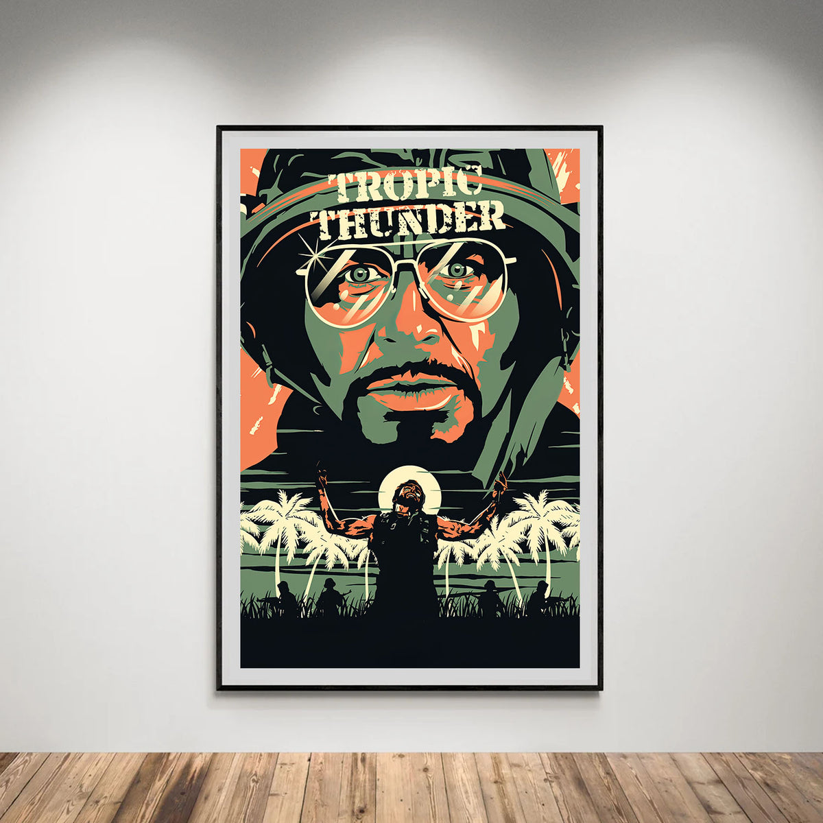 Flex Designs Poster Tropic Thunder 5 x 7" Home Goods - Movie 2008 Movie Poster
