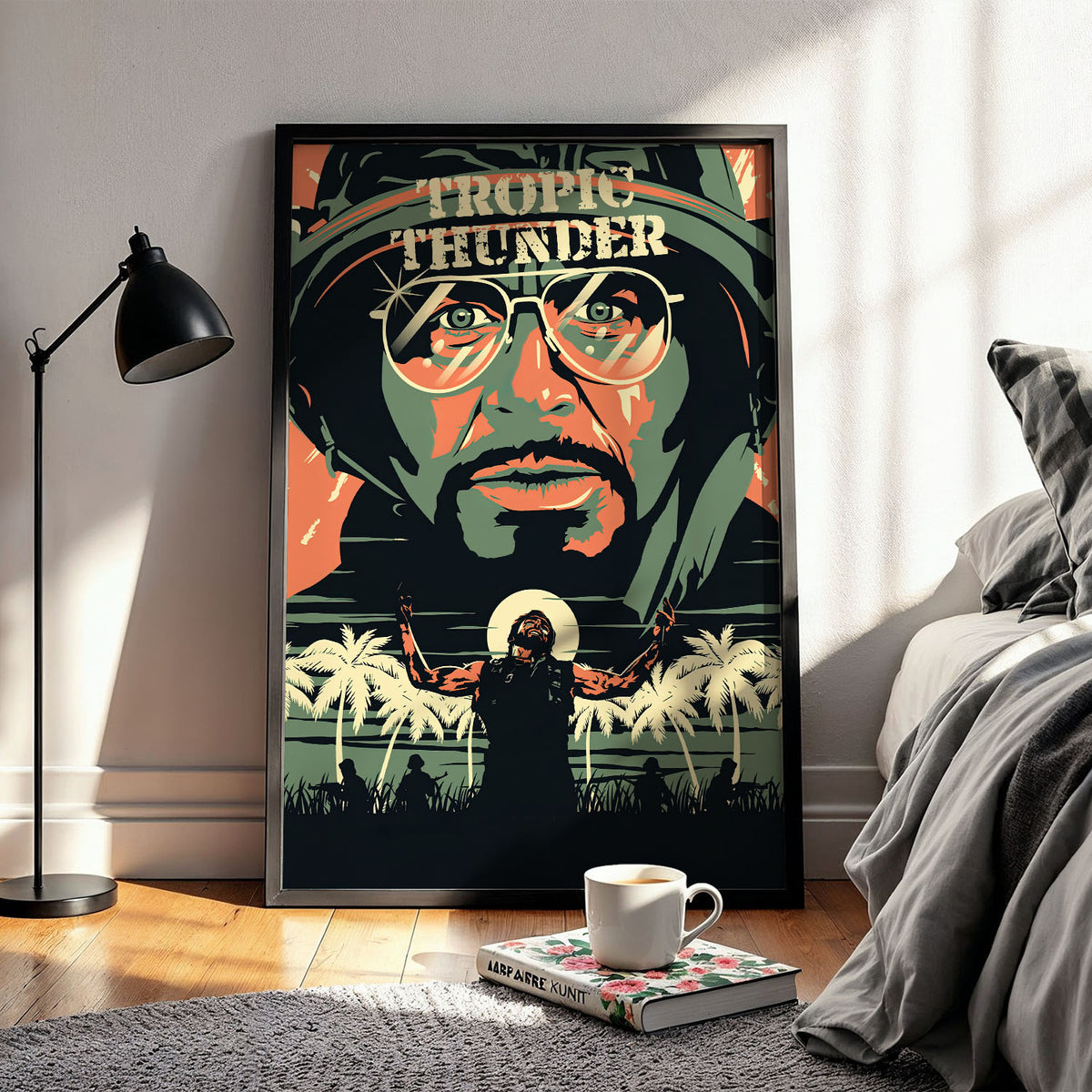 Flex Designs Poster Tropic Thunder 11 x 17" Home Goods - Movie 2008 Movie Poster