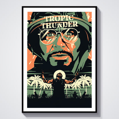 Flex Designs Poster Tropic Thunder 5 x 7" Home Goods - Movie 2008 Movie Poster