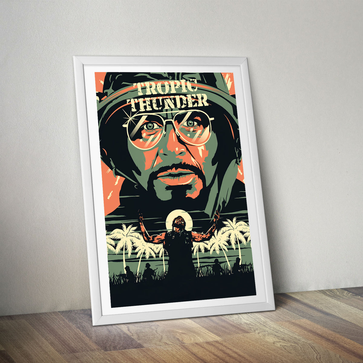 Flex Designs Poster Tropic Thunder 5 x 7" Home Goods - Movie 2008 Movie Poster