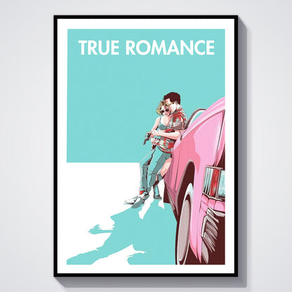 Flex Designs Poster True Romance 5 x 7" Home Goods - Movie 1993 Movie Poster