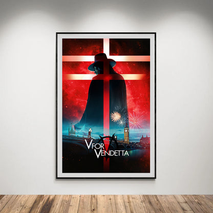 Flex Designs Poster V for Vendetta 5 x 7" Home Goods - Movie 2006 Movie Poster