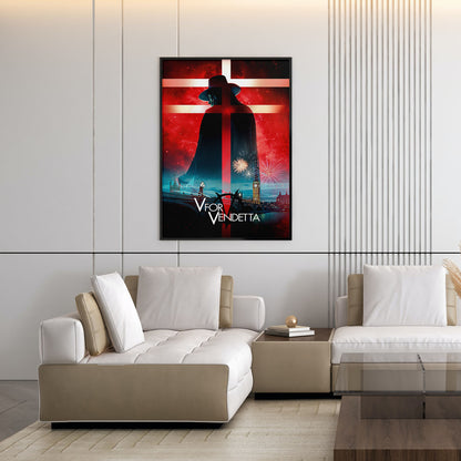Flex Designs Poster V for Vendetta 11 x 17" Home Goods - Movie 2006 Movie Poster