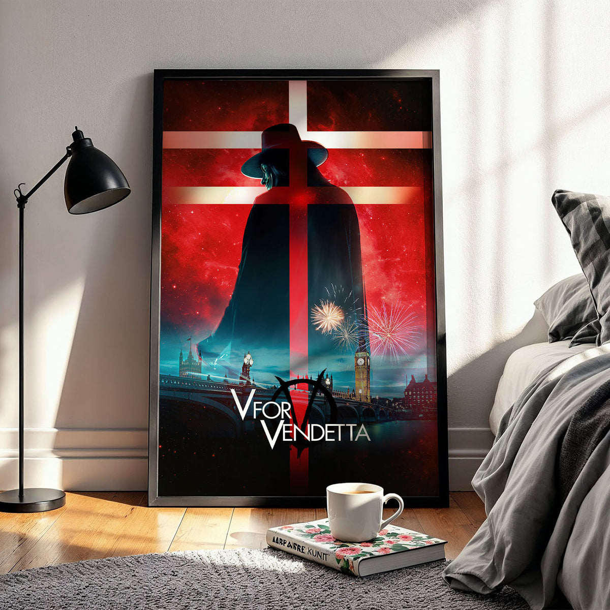 Flex Designs Poster V for Vendetta 11 x 17" Home Goods - Movie 2006 Movie Poster