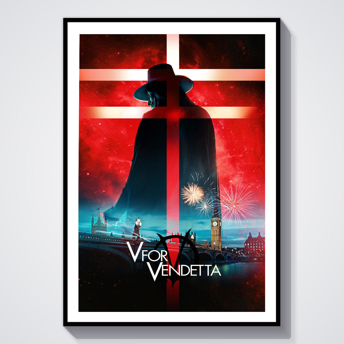 Flex Designs Poster V for Vendetta 5 x 7" Home Goods - Movie 2006 Movie Poster