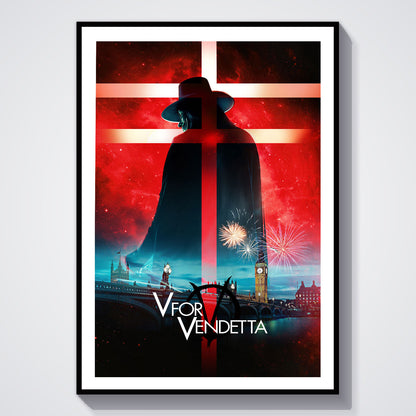 Flex Designs Poster V for Vendetta 5 x 7" Home Goods - Movie 2006 Movie Poster