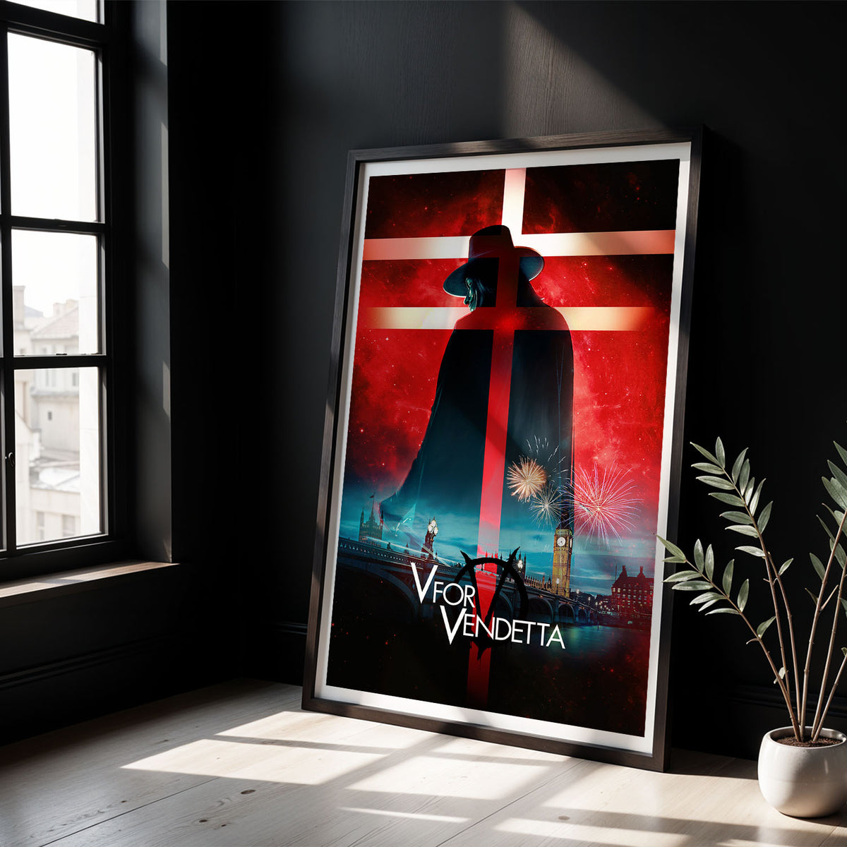 Flex Designs Poster V for Vendetta 5 x 7" Home Goods - Movie 2006 Movie Poster