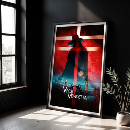 Flex Designs Poster V for Vendetta 5 x 7" Home Goods - Movie 2006 Movie Poster