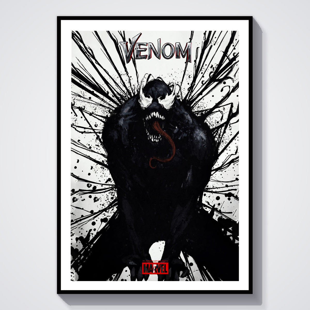 Flex Designs Poster Venom Theatrical 5 x 7" Home Goods - Movie 2018 Movie Poster