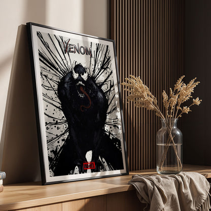 Flex Designs Poster Venom Theatrical 11 x 17" Home Goods - Movie 2018 Movie Poster