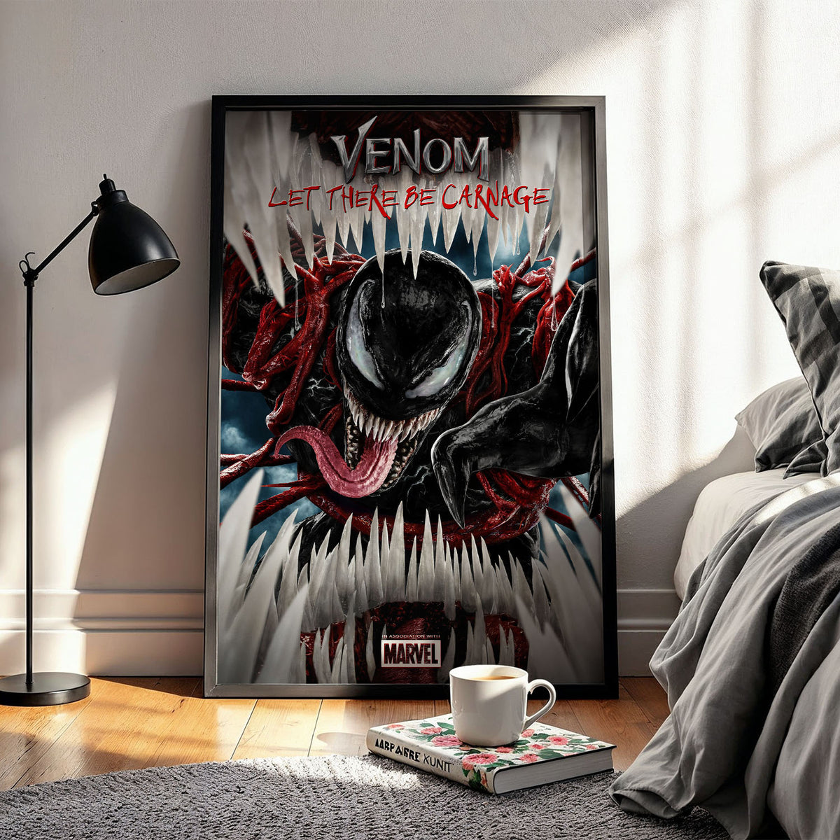 Flex Designs Poster Venom Let There Be Carnage Cinematic 11 x 17" Home Goods - Movie 2021 Movie Poster