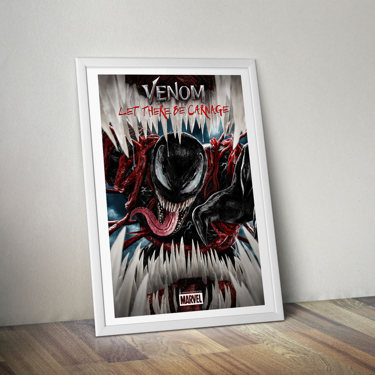 Flex Designs Poster Venom Let There Be Carnage Cinematic 5 x 7" Home Goods - Movie 2021 Movie Poster