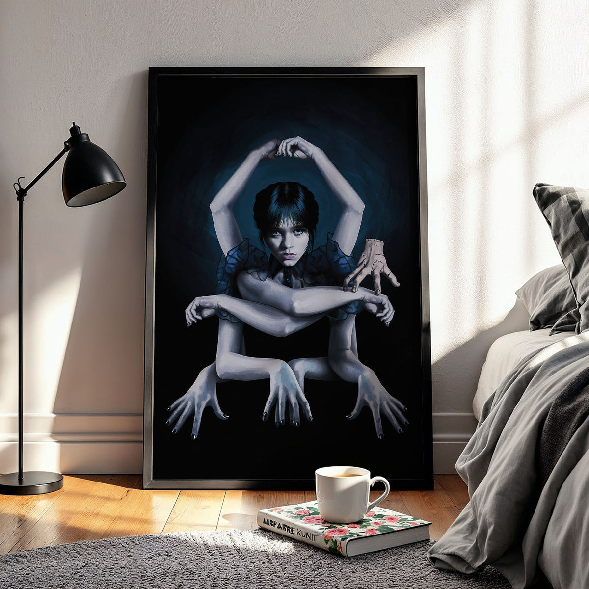 Flex Designs Poster Wednesday Textless 11 x 17" Home Goods - TV Show 2022 TV Show Poster