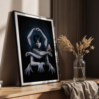 Flex Designs Poster Wednesday Textless 11 x 17" Home Goods - TV Show 2022 TV Show Poster