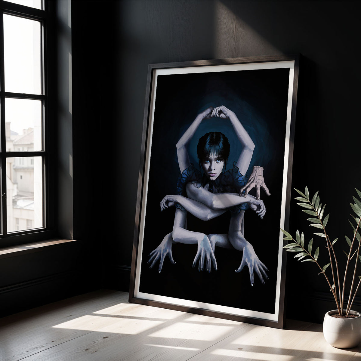 Flex Designs Poster Wednesday Textless 5 x 7" Home Goods - TV Show 2022 TV Show Poster