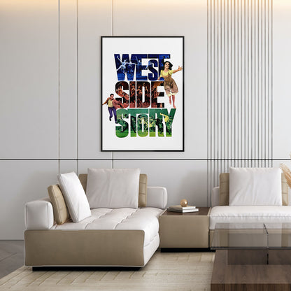 Flex Designs Poster West Side Story Cover 11 x 17" Home Goods - Movie 1961 Movie Poster