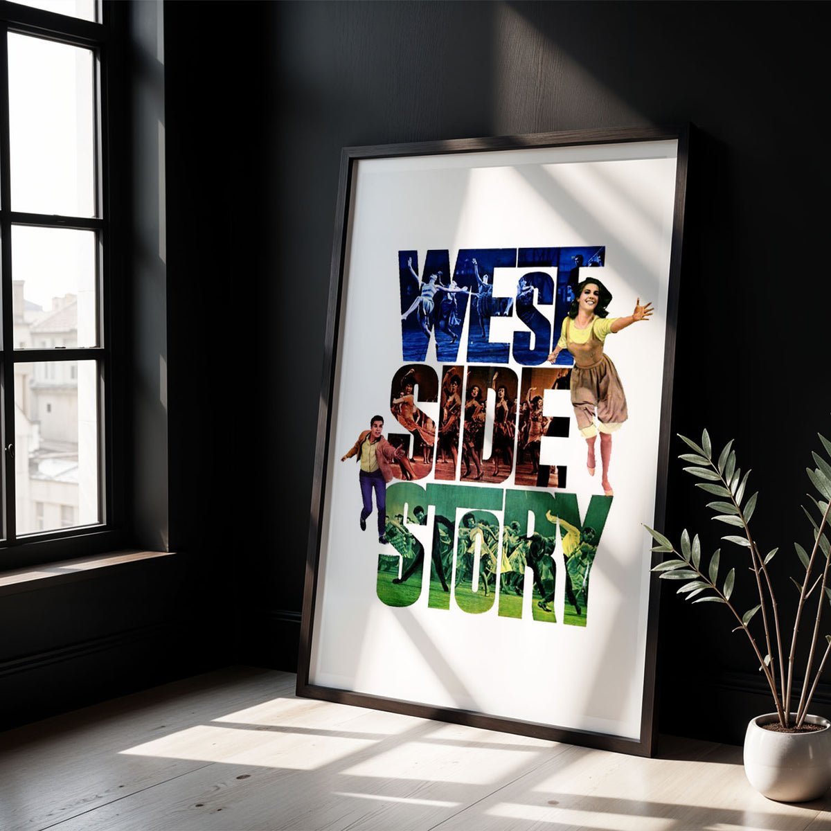 Flex Designs Poster West Side Story Cover 5 x 7" Home Goods - Movie 1961 Movie Poster