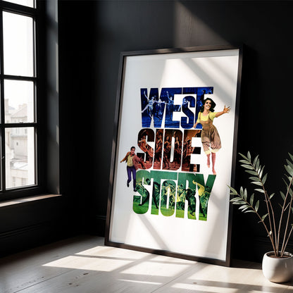 Flex Designs Poster West Side Story Cover 5 x 7" Home Goods - Movie 1961 Movie Poster