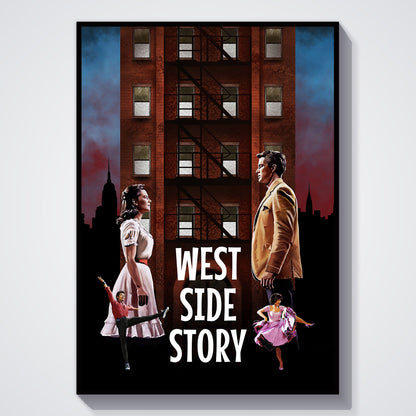 Flex Designs Poster West Side Story 11 x 17" Home Goods - Movie 1961 Movie Poster