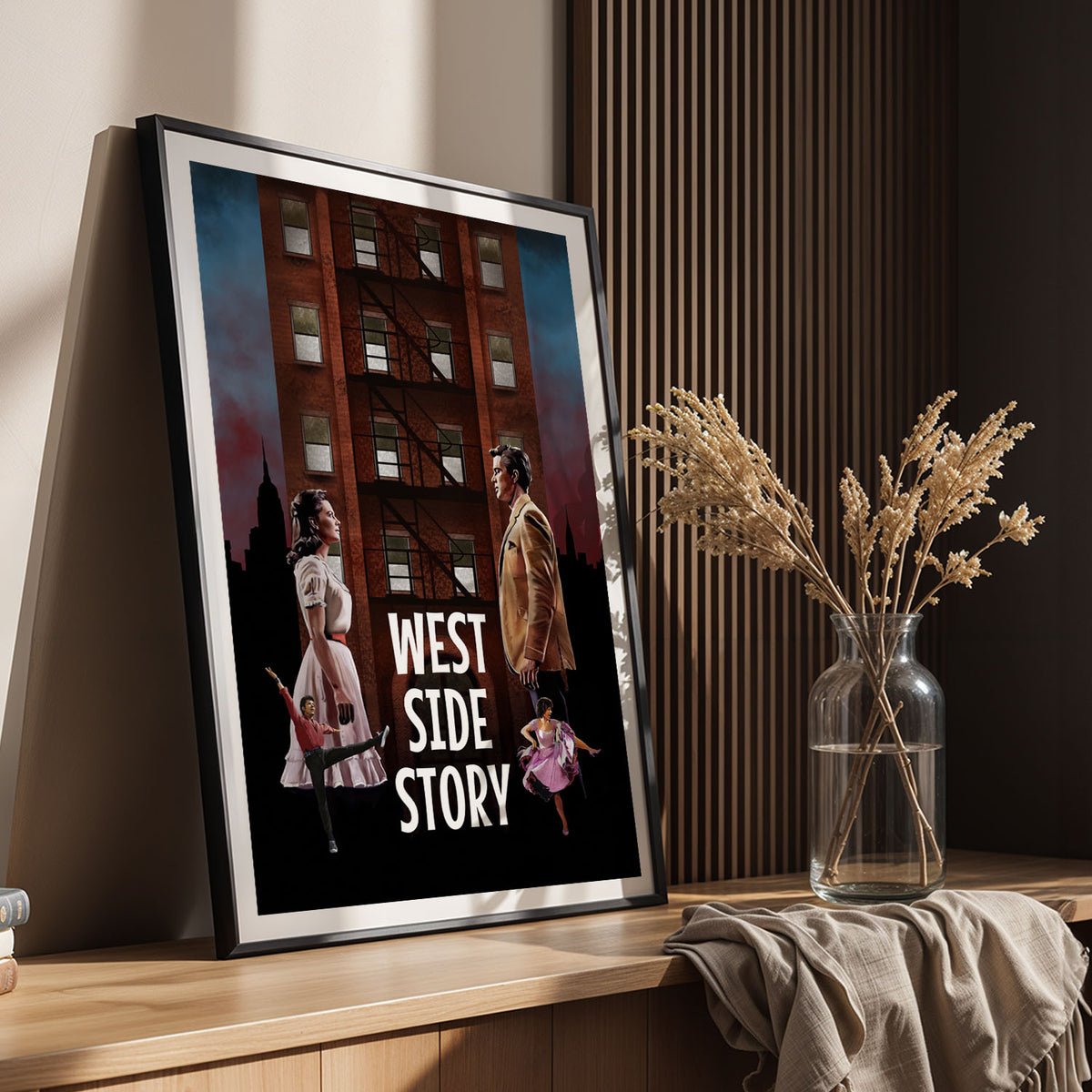 Flex Designs Poster West Side Story 11 x 17" Home Goods - Movie 1961 Movie Poster