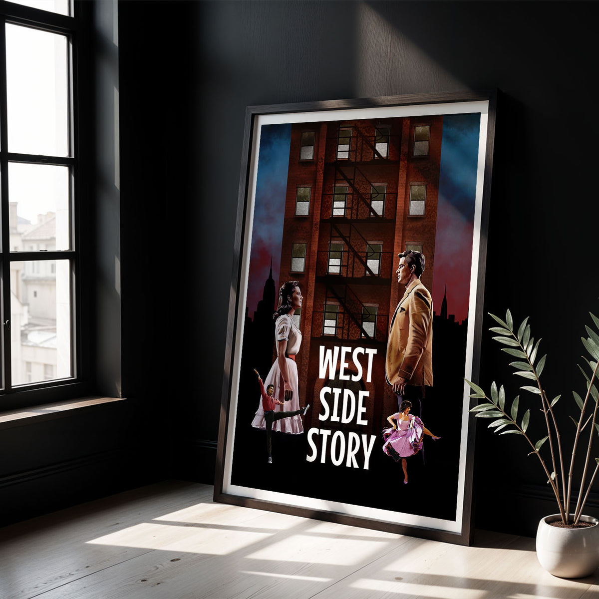 Flex Designs Poster West Side Story 5 x 7" Home Goods - Movie 1961 Movie Poster