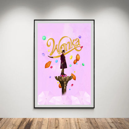Flex Designs Poster Wonka 5 x 7" Home Goods - Movie 2023 Movie Poster