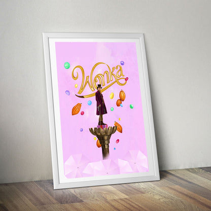 Flex Designs Poster Wonka 5 x 7" Home Goods - Movie 2023 Movie Poster