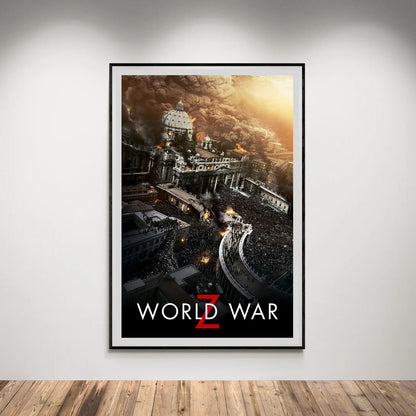 Flex Designs Poster World War Z Theatrical 5 x 7" Home Goods - Movie 2013 Movie Poster