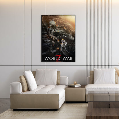 Flex Designs Poster World War Z Theatrical 11 x 17" Home Goods - Movie 2013 Movie Poster
